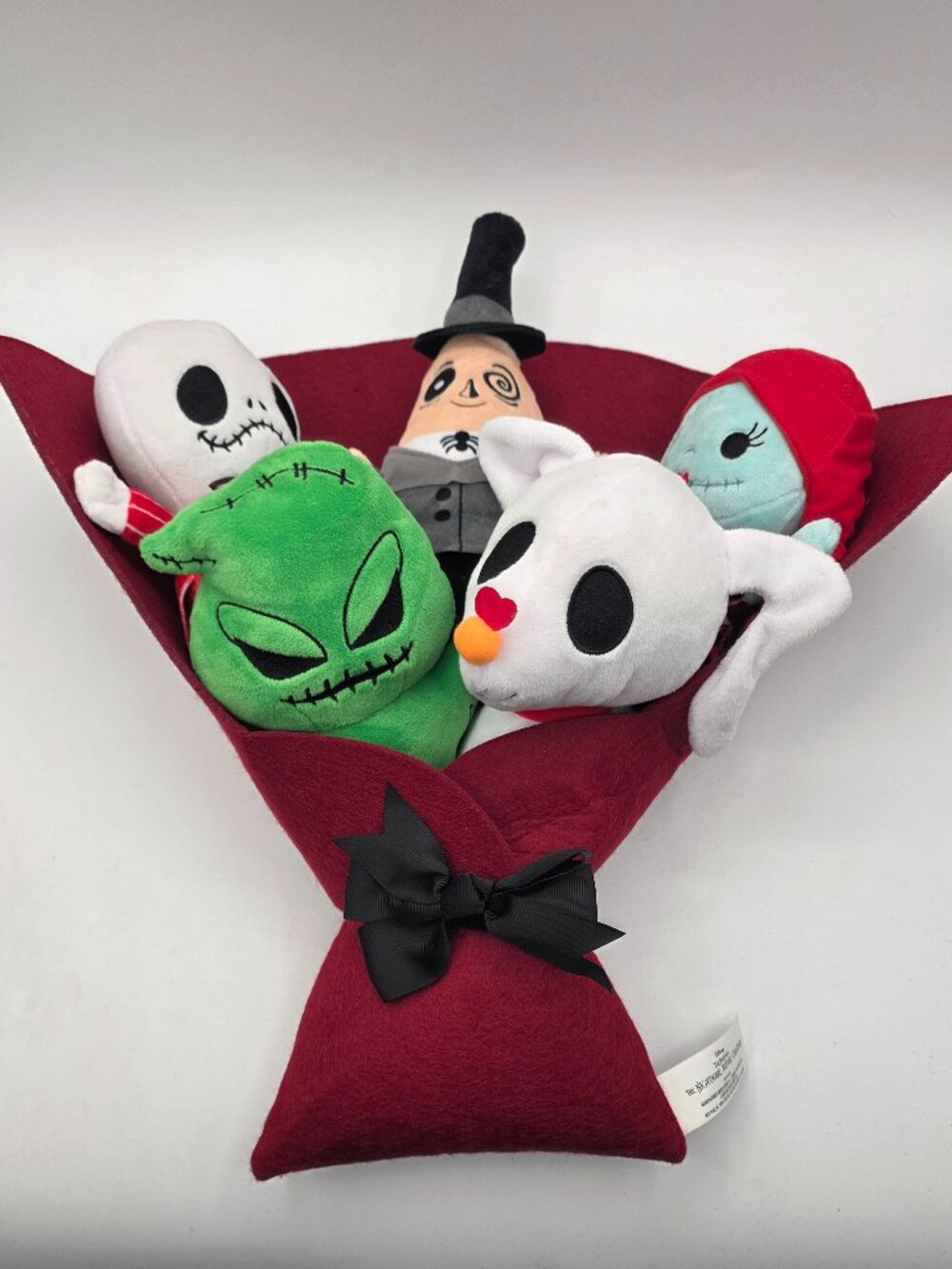 Disney Nightmare Before Christmas Plush Bouquet Jack Sally Zero Oogie Mayor 17"